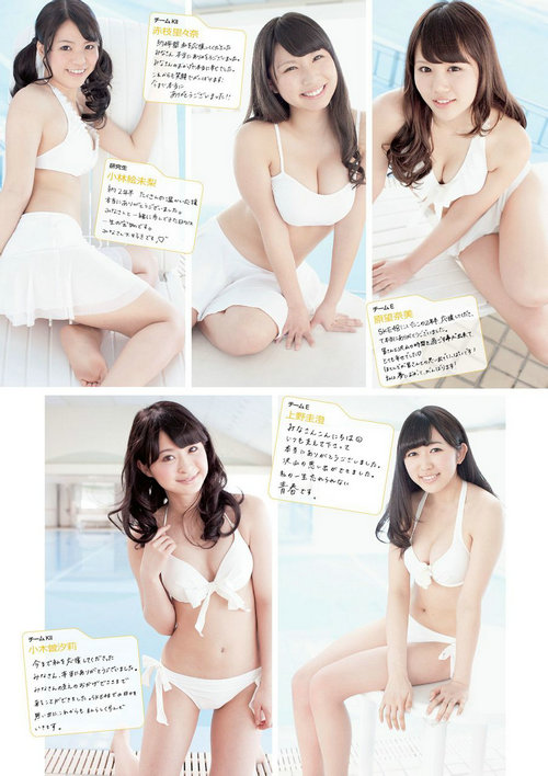 [Weekly Playboy] 2013 No.16 AKB48 SKE48 NMB48 [18P]