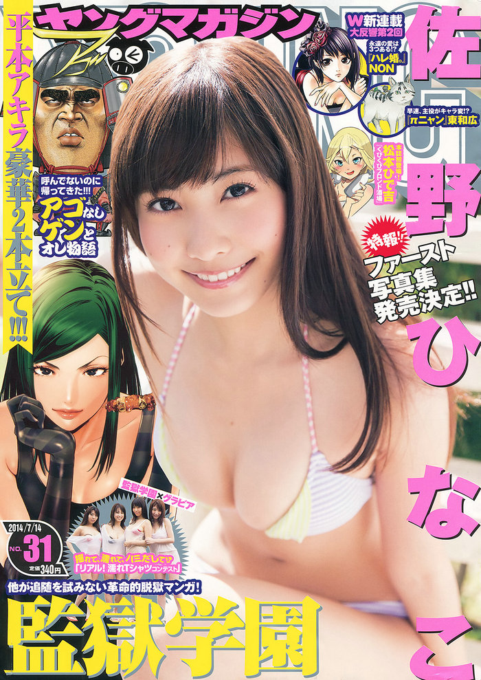 [Young Magazine] 2014 No.31 佐野ひなこ [10P]