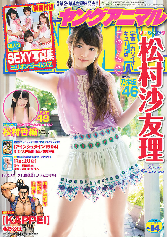 [Young Animal] 2014 No.14 松村沙友理 松村香織 ミリオンガールズZ [39P]