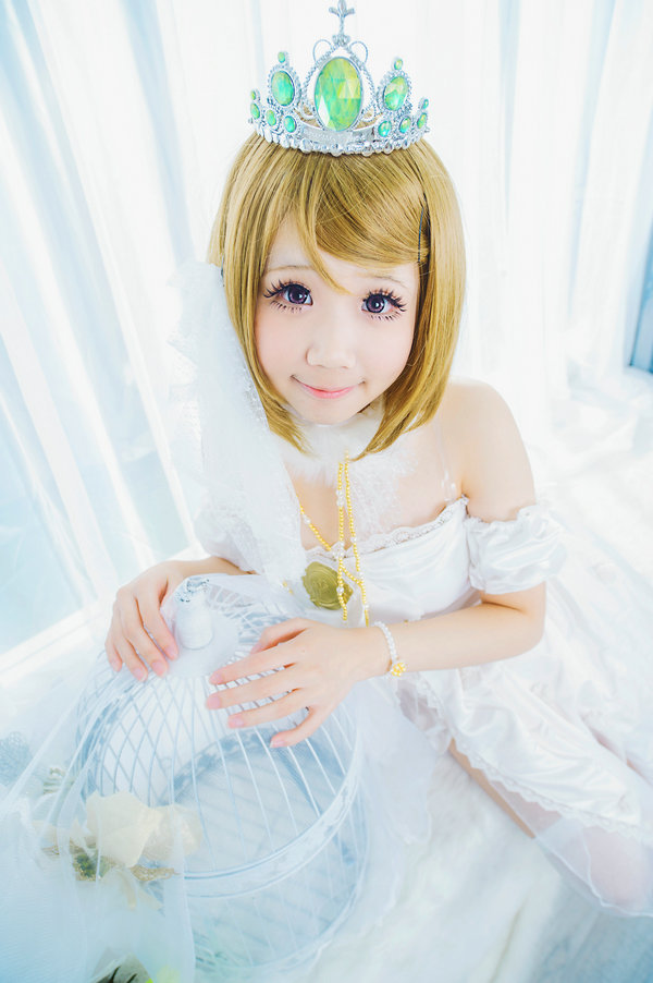 小夢yume的Cosplay Love Live! 小泉花陽 婚紗 [11P/21MB]