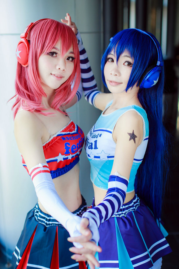 英俊的Cosplay LOVELIVE!拉拉队 [15P/19MB]