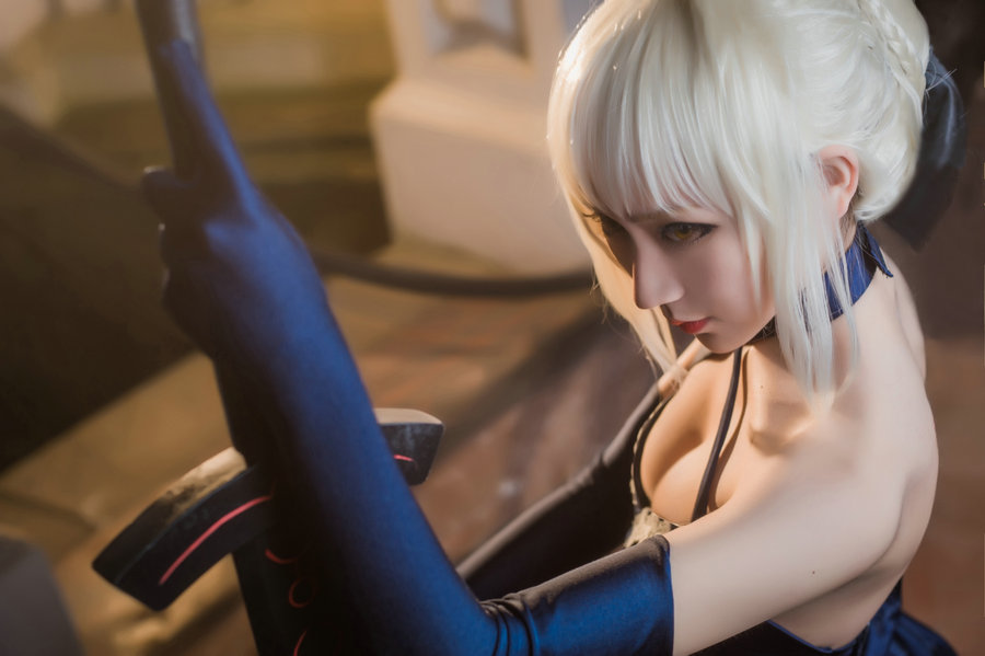 FateGrandOrder saber alter cosplay [9P-13MB]