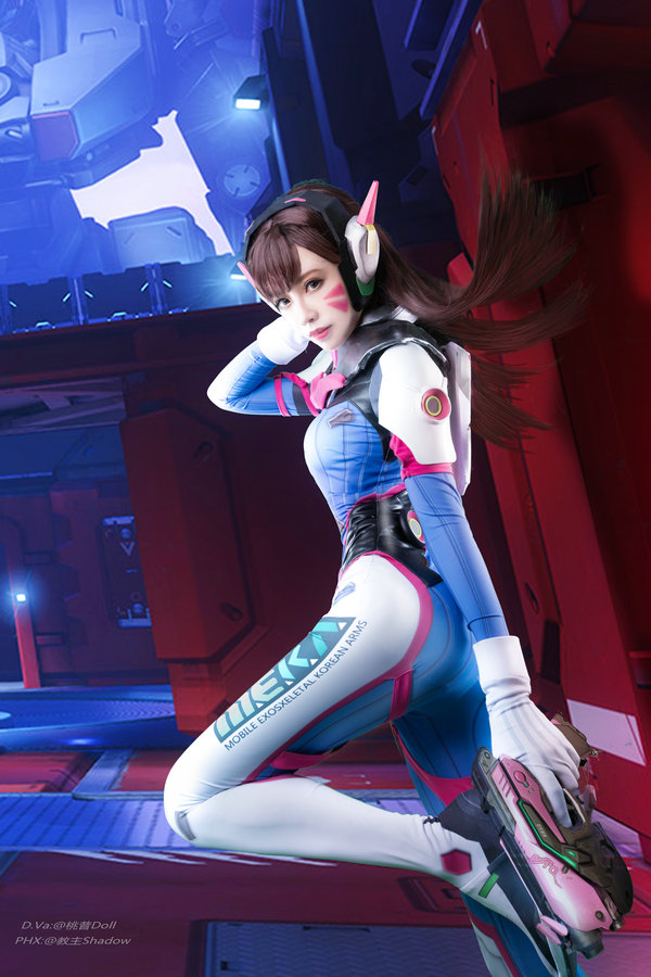 守望先锋 – D.Va Cosplay [21P-135MB]