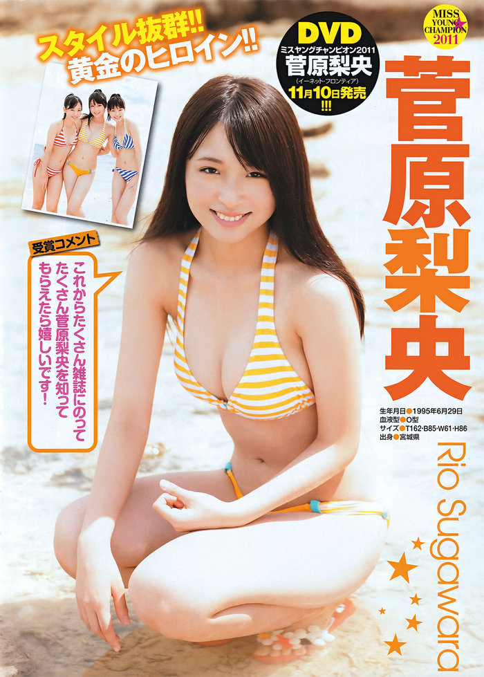 [Young Champion] 2011 No.20 菅原梨央 堀川美加子 松嶋ののか [14P]