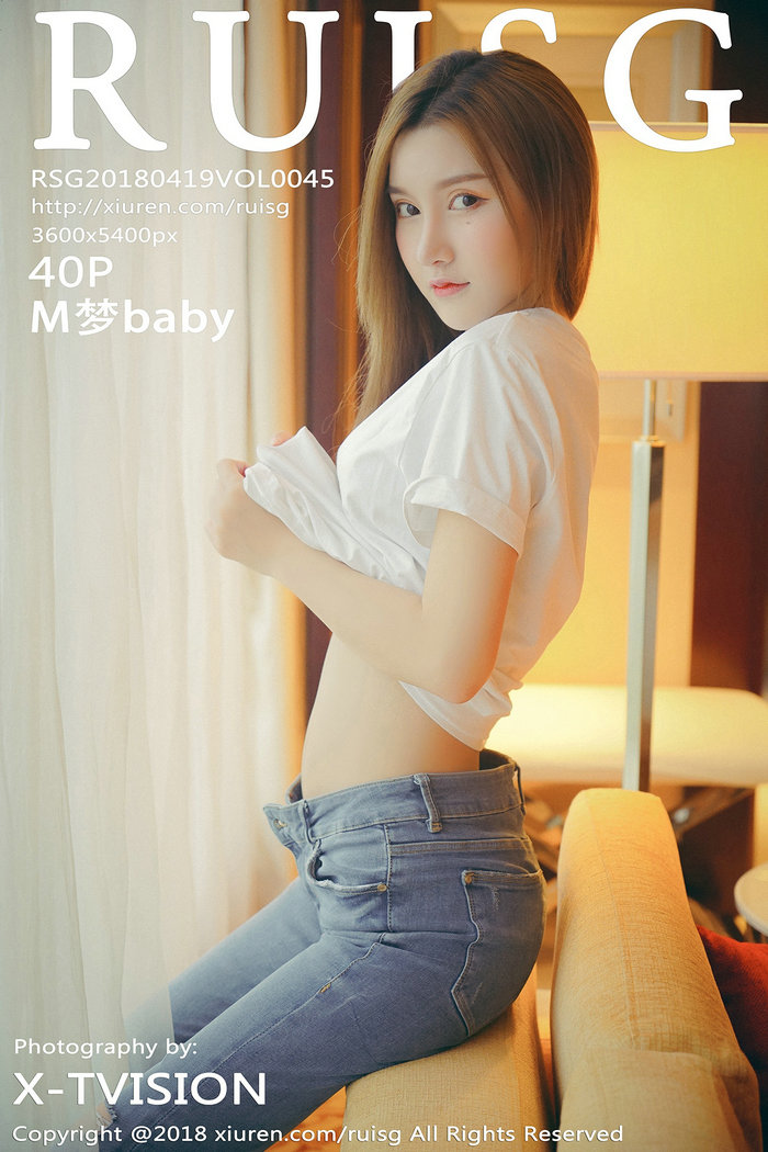 [RUISG]瑞丝馆 2018.04.19 Vol.045 M梦baby [40P167MB]