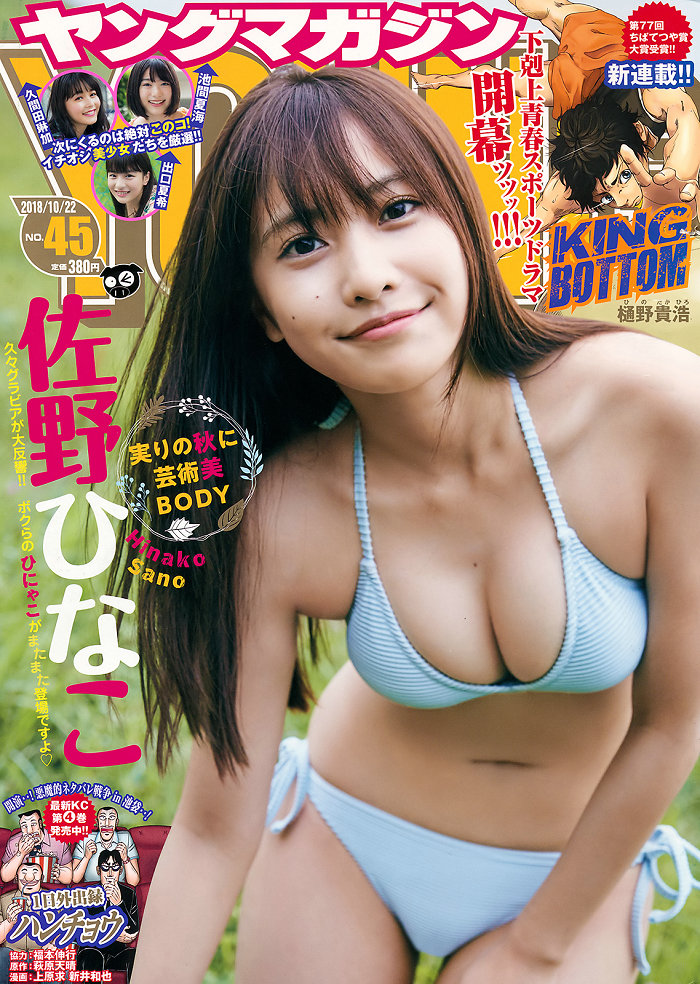 [Young Magazine] 2018 No.45 Hinako Sano 佐野ひなこ [12P]