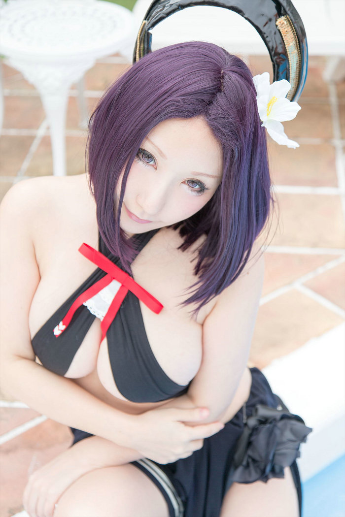 [Cosplay] [Shooting Star's] [Kantai Collection (艦隊これくしょん)] Saku (蒼) - SWINSUIT RAPHICS [293 ...