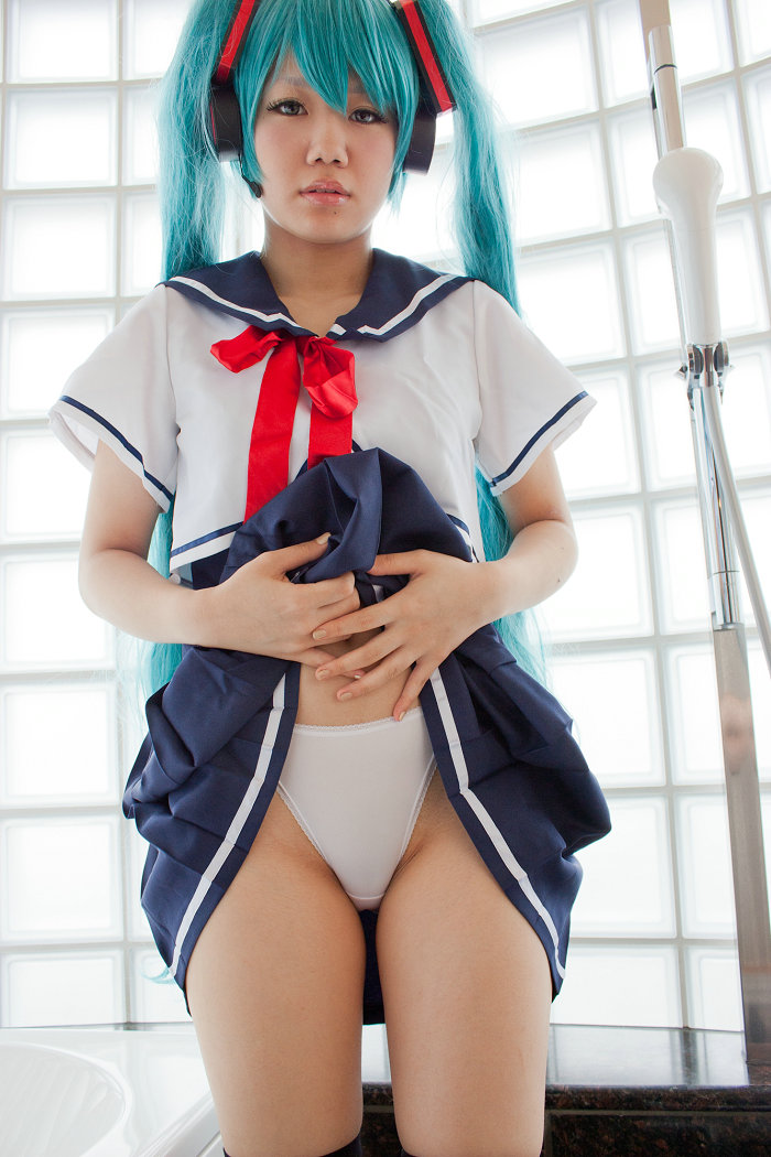 [Cosplay] [Girls Photo Club] 18歳コスプレイヤー ミク制服 [vocaloid - Hatsune Miku (初音 ミク)] [146P ...