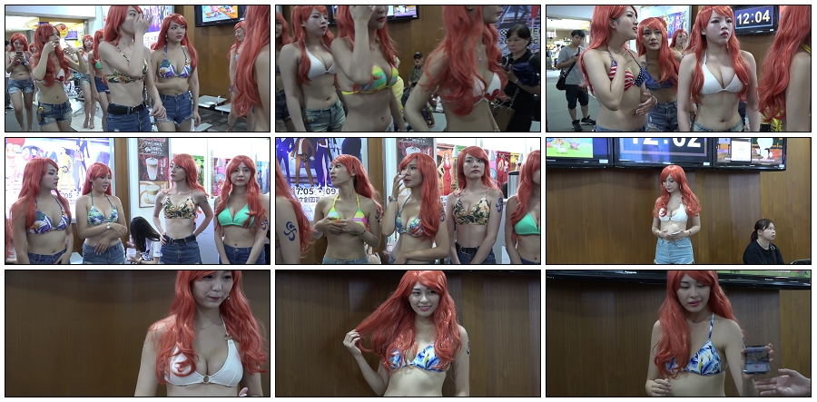 2019 海贼王Cosplay 娜美比基尼泳裝美女5 [MP4-135MB]