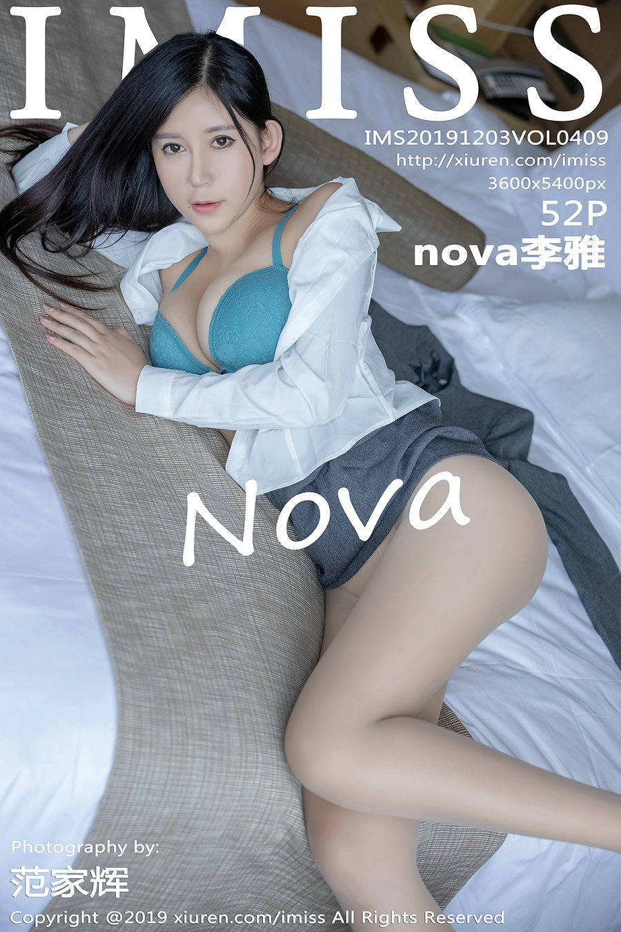 [IMiss]爱蜜社 2019.12.03 Vol.409 nova李雅 [52P216MB]