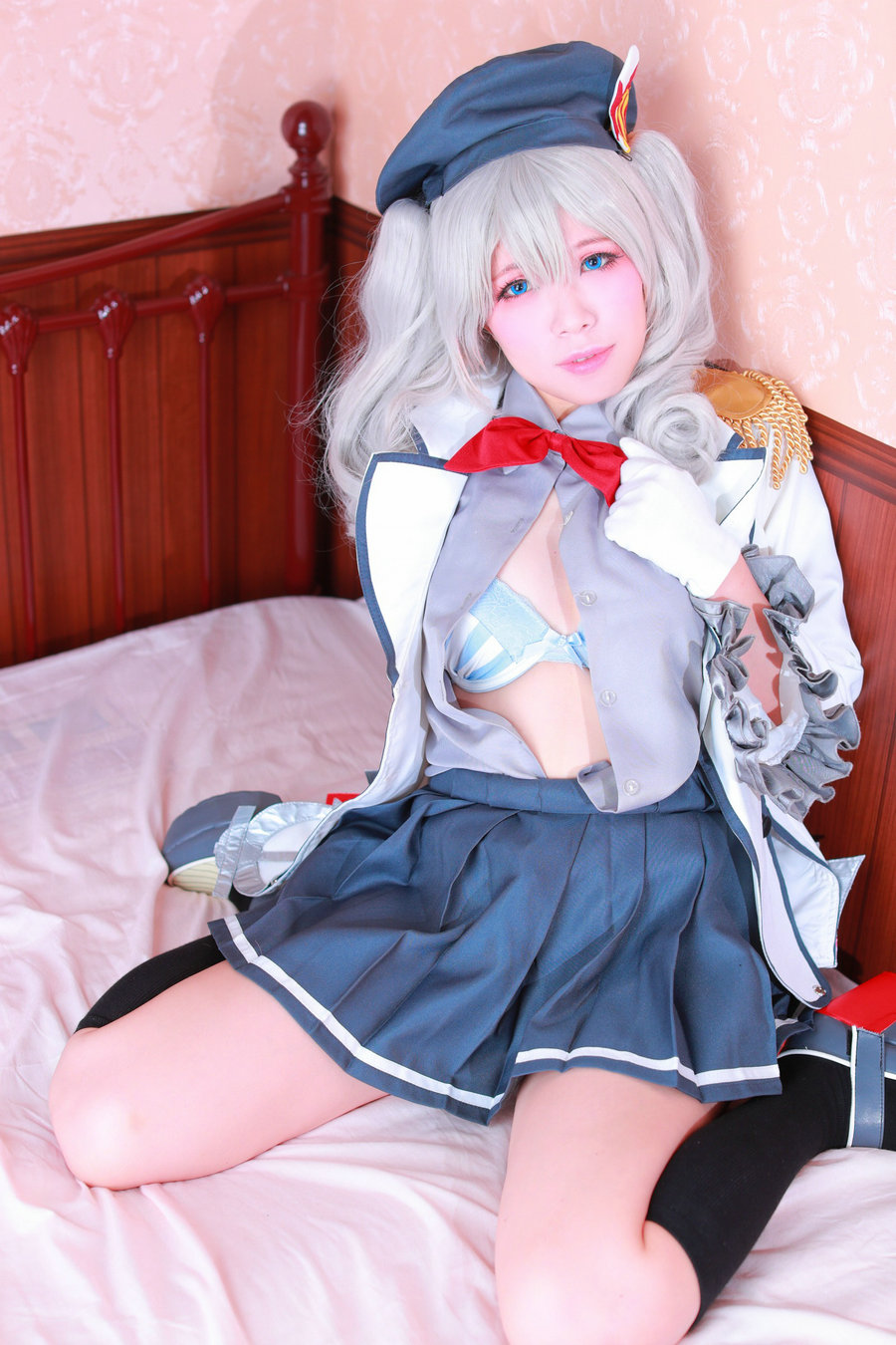 (Cosplay) (CH27) [みるちーず (りみる)] 我が艦隊の秘書官がぱんつを見せて誘惑してくるのだが [110P135MB ...