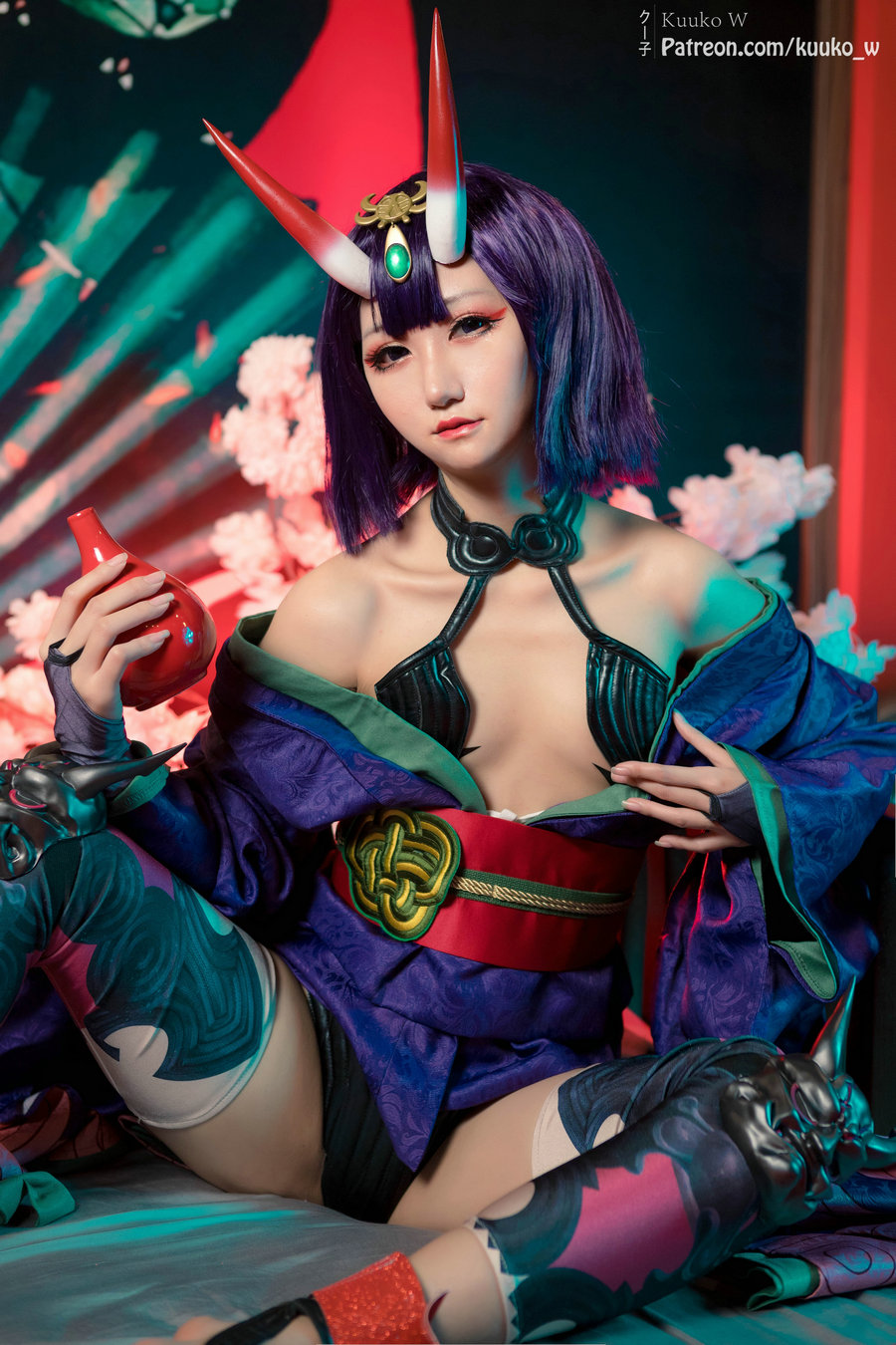 (Cosplay) [KuukoW] Kuuko クー子 - Shuten Douji [56P6V700MB]