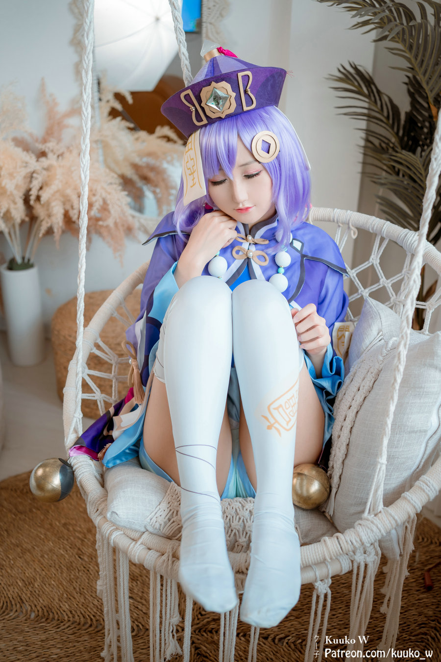 (Cosplay) [KuukoW] Kuuko クー子 - Qiqi (Genshin Impact) [33P2V379MB]