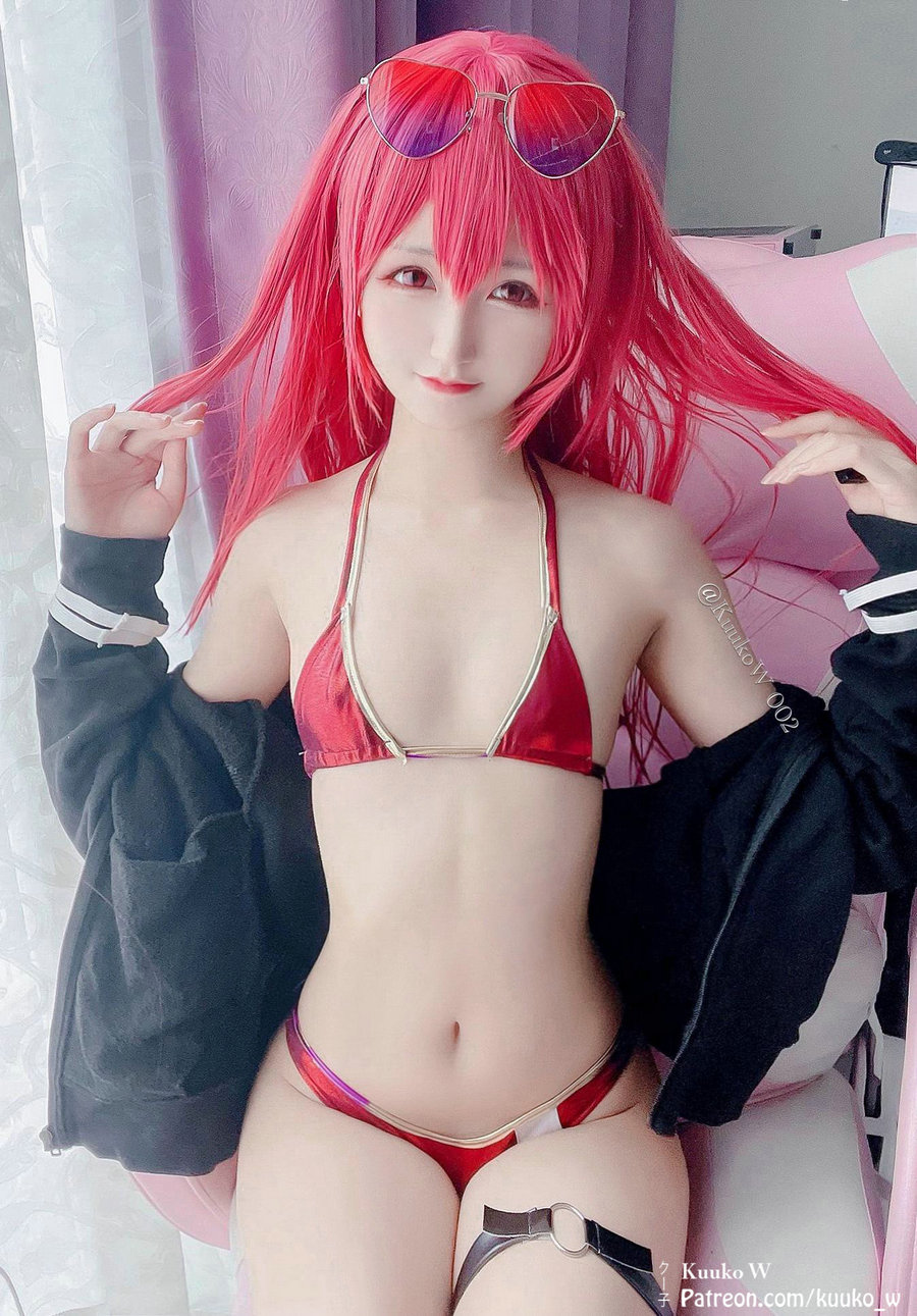 (Cosplay) [KuukoW] Kuuko クー子 - Houshou Marine [19P-20MB]