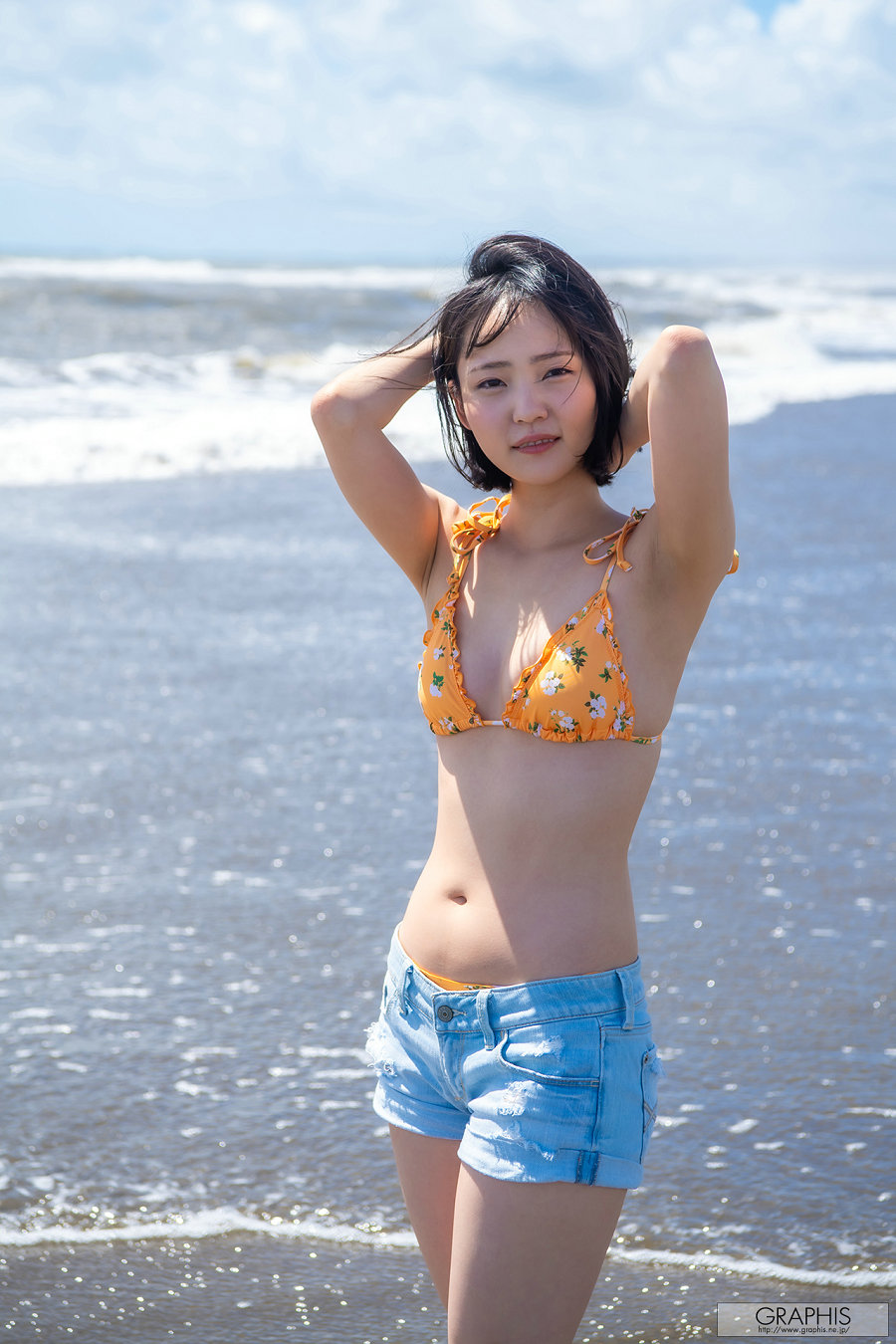 [Graphis Gals] NO.496 Meguri Minoshima 美ノ嶋めぐり TOKIMEKI!