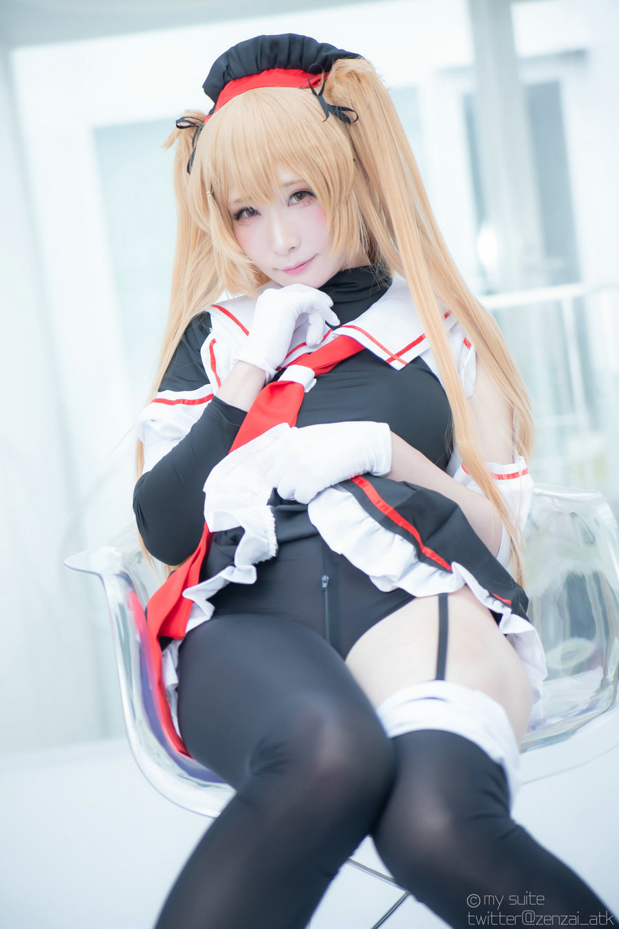 (Cosplay)[my suite] Atsuki あつき - KanColle Murasame Kai 2 艦これ 村雨改二 Suite Collection.42 [393 ...