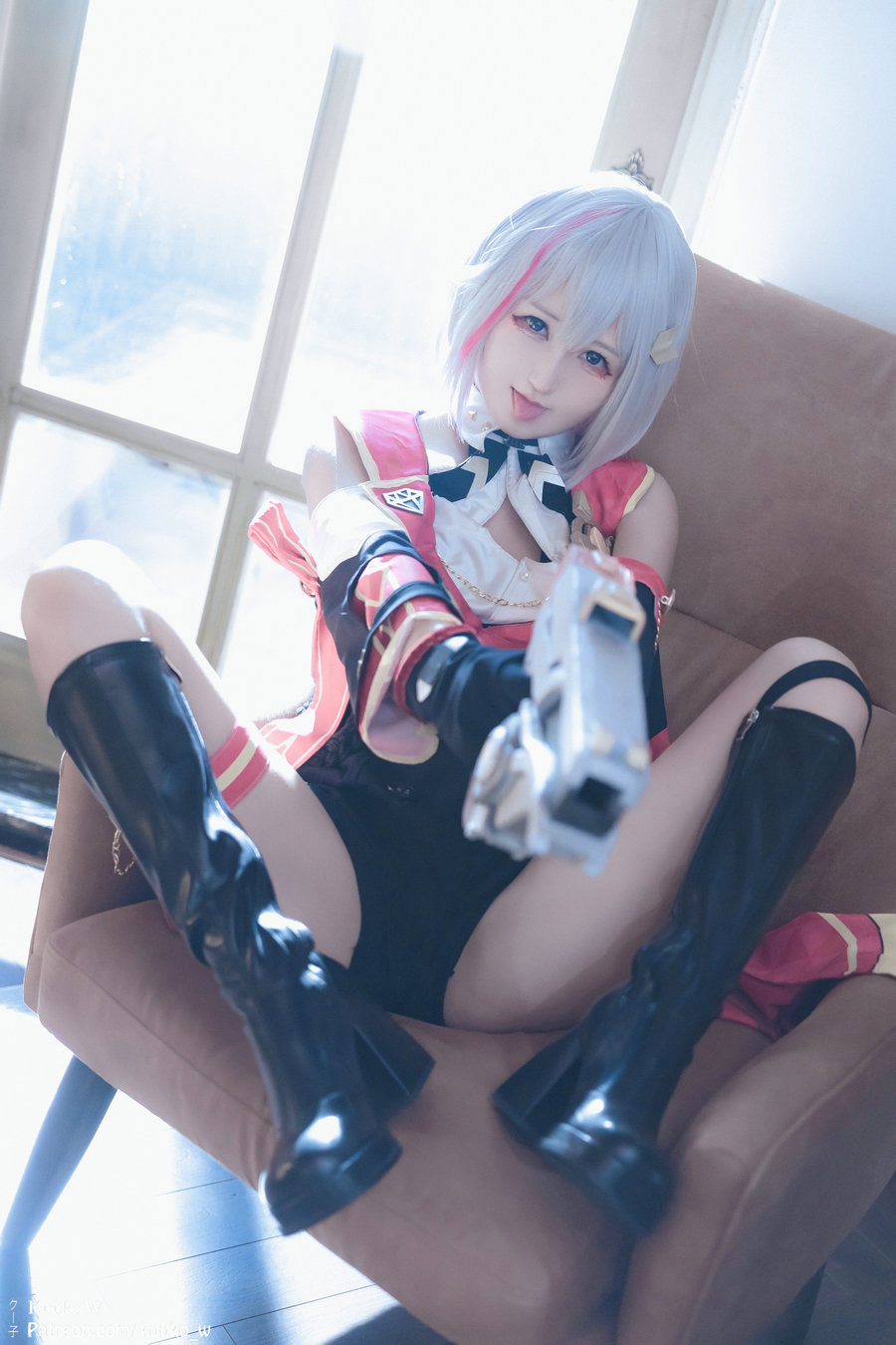 (Cosplay) [KuukoW] Kuuko クー子 - Topaz (Honkai Star Rail) [39P189MB]