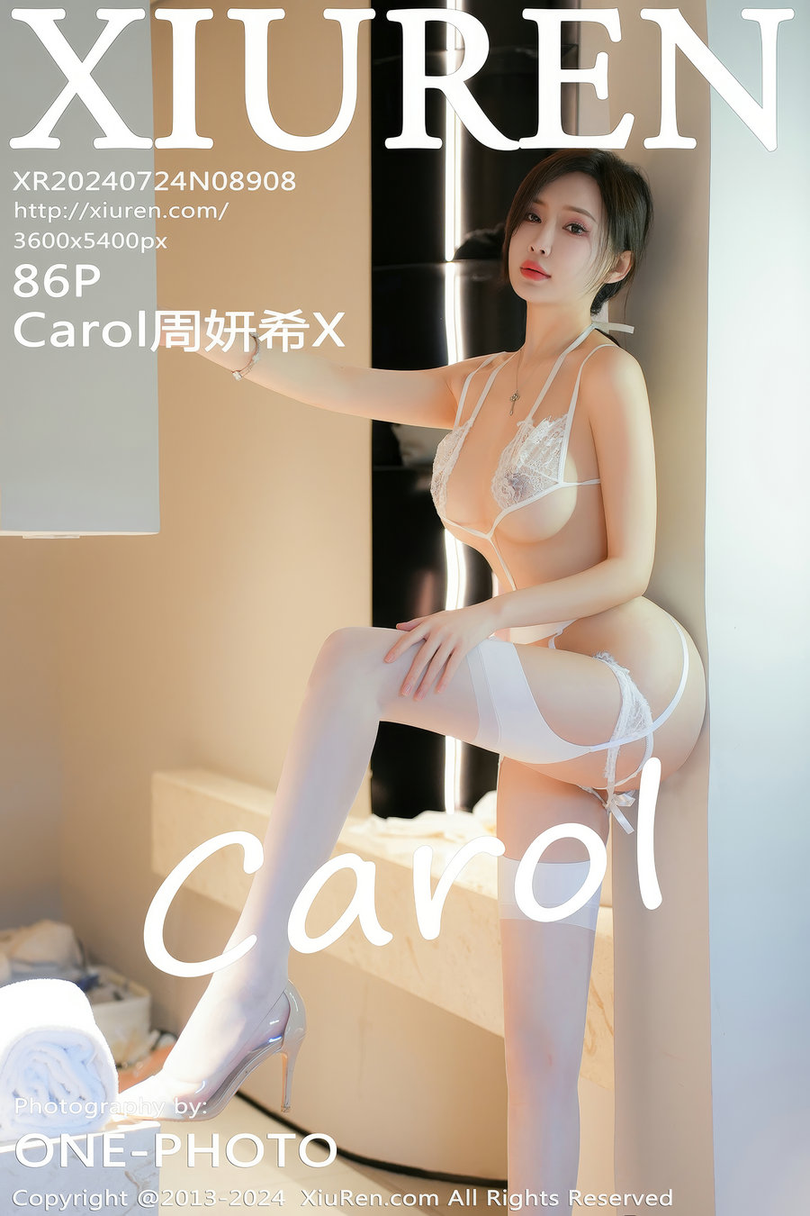 [秀人美媛馆] 2024.07.24 No.8908 Carol周妍希X [86P767MB]