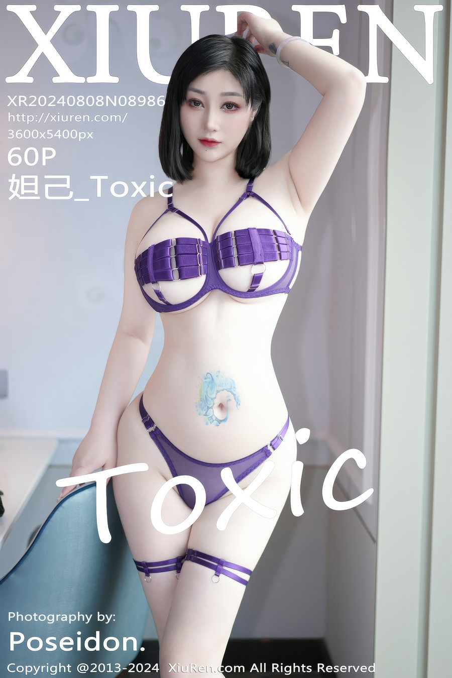 [秀人美媛馆] 2024.08.08 No.8986 妲己_Toxic [60P500MB]