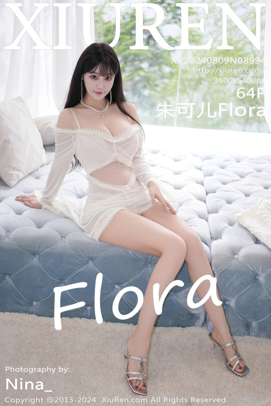 [秀人美媛馆] 2024.08.09 No.8994 朱可儿Flora [64P504MB]