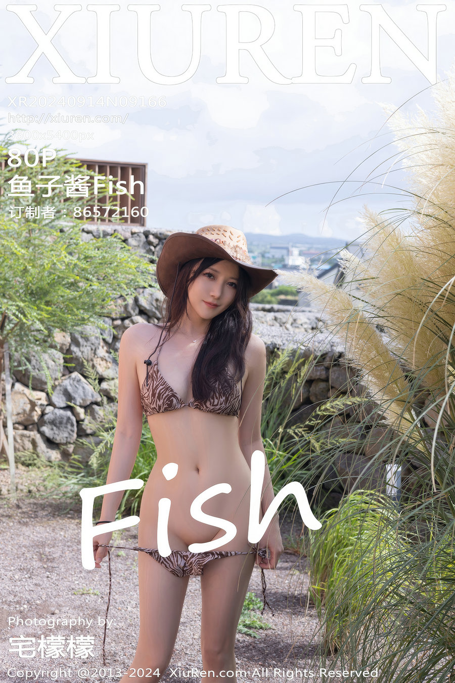 [秀人美媛馆] 2024.09.14 No.9166 鱼子酱Fish [80P823MB]