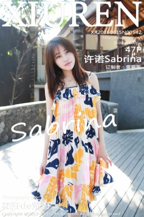 [秀人美媛馆] 2016.06.15 No.542 许诺Sabrina [47P268MB]