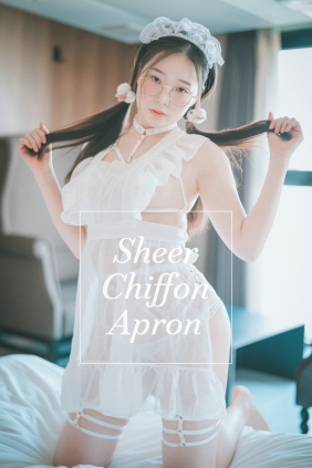 [DJAWA] PIA - Sheer Chiffon Apron [65P-712MB]