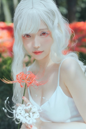 Ely_eee(ElyEE子) - White spider lily 白瓷彼岸 [27P-82MB]